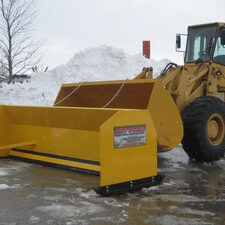 PCP parking lot snow removal machinery